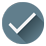 Tasks: Astrid To-Do List Clone icon with a white check mark inside a grey circle