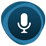 Dragon Mobile Assistant icon featuring a microphone surrounded by shades of blue
