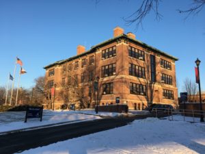 Old Main in Winter